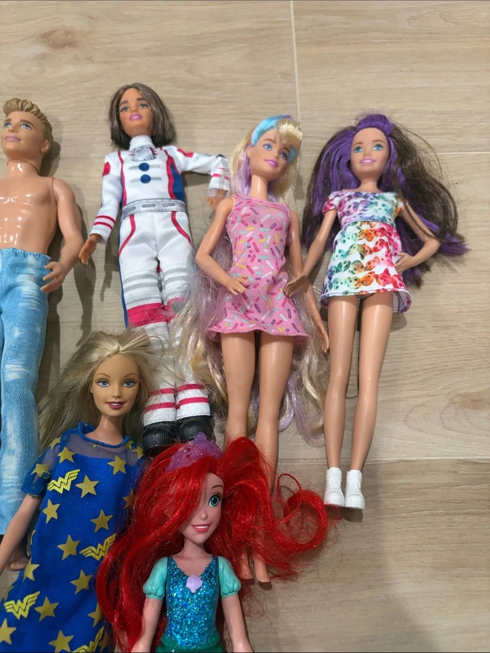 Mixed Fashion Dolls Set - Assorted Colors